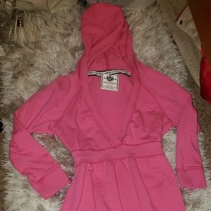 PINK! Hooded lounge dress